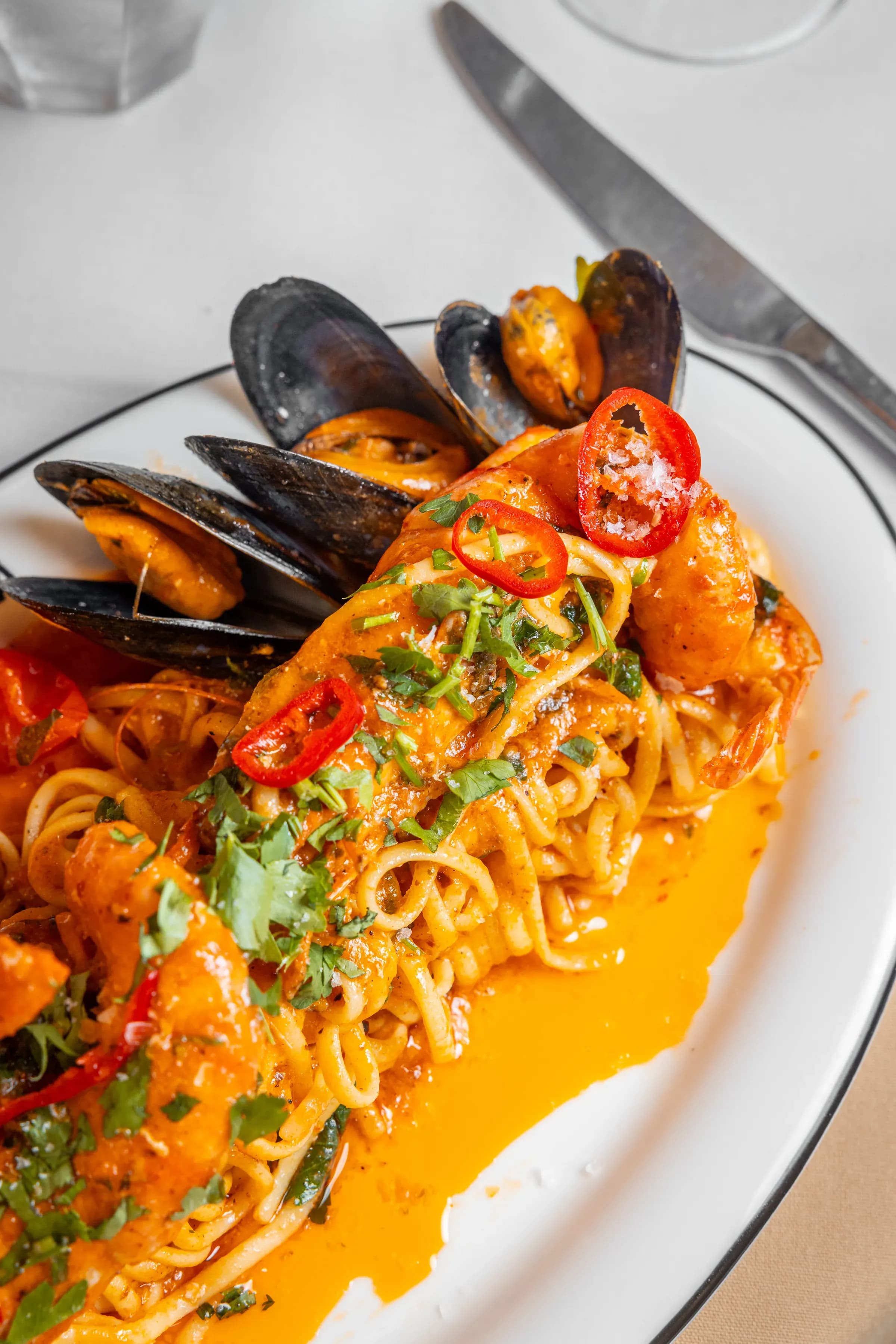 Spaghetti frutti di mare
