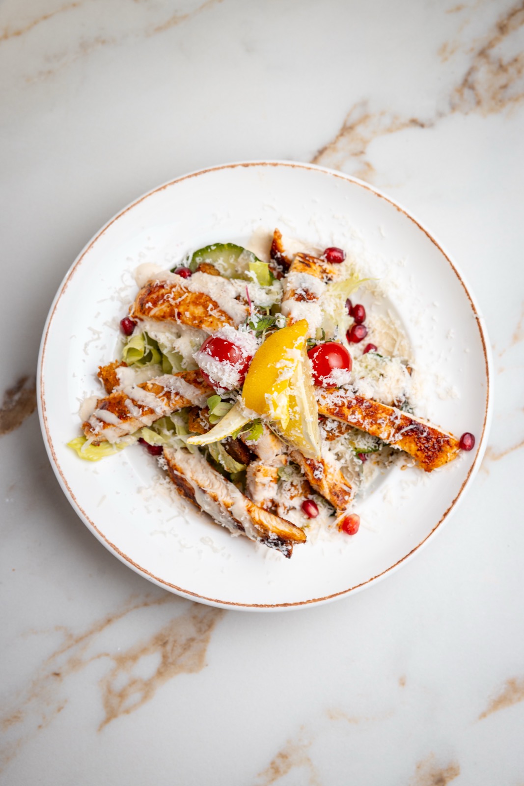 Grilled chicken salad